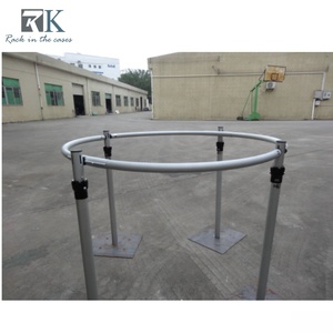 Kit de tréteaux et rideaux de haute qualité en aluminium, structure portable avec base robuste, en vente - Product Image 4