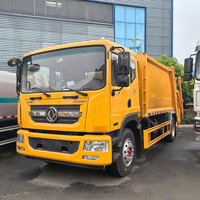 Camion Compacteur à Bras Articulé Dongfeng 4x2 19CBM, 16 Tonnes, Véhicule de Collecte des Déchets pour Parc Industriel, Vente Directe Usine