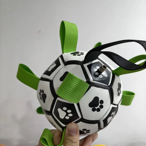 <b>Dog</b> Soccer Toy Plush Sound Toy Self-Entertainment Anti-Boredom Chew Durable Training Interactive Electric <b>Bell</b> Wholesale - Product Image 1