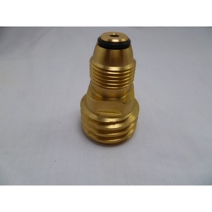 Propane Gas Tank Adapter Copper Plug In Connection For US And Canada Use - Product Image 4