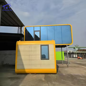 Casa Prefabricada de Lujo, Casa Contenedor Móvil, Cabaña Tipo Apple, Sala de Estar Modular, Casa Cápsula Espacial para Hotel - Product Image 6