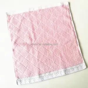 Wholesale Baby Face Towel Baby Wash Cloths Cotton Pink Face Towel