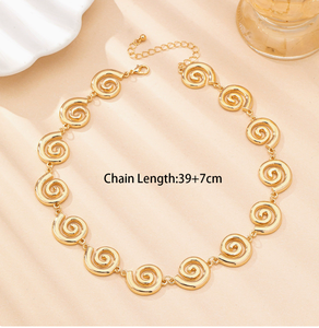 Collar con Símbolo Estilo Coco para Mujer, Joyería de Moda Minimalista, Elegante, Versátil y de Nicho para Influencers - Product Image 4