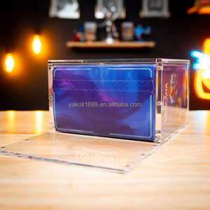 Étui de présentation en acrylique pour la boîte de boosters Lorcana the First Chapter Illumineer's Trove avec couvercle magnétique, étui en acrylique - Product Image 3