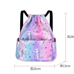 Mochila Infantil de Viaje con Diseño de Dibujos Animados, Impermeable, con Logotipo Personalizado, Bolsa con Cordón - Product Image 2