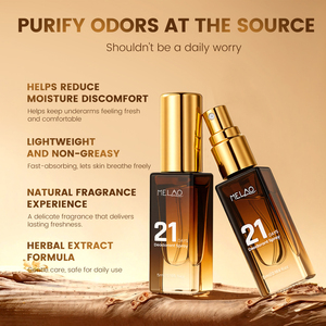 Spray déodorant adiaphoretique OEM, <span class=keywords><strong>brume</strong></span> parfumée, spray corporel, déodorant à base de plantes, spray corporel <span class=keywords><strong>pour</strong></span> femmes, 21 jours de protection - Product Image 2