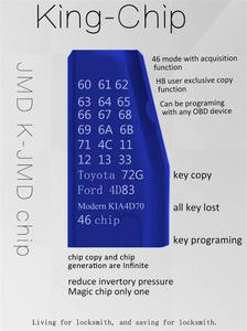 2023 Offres Spéciales pratique bébé JMD roi puce bleue copie/clone 46/4C/4D/<span class=keywords><strong>G</strong></span> puce <span class=keywords><strong>K</strong></span>-JMD puce avec fonction puissante - Product Image 4