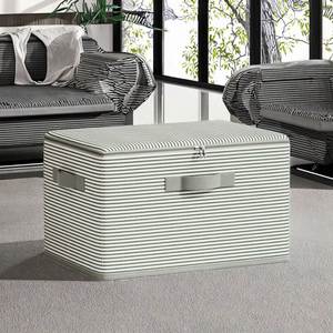 <b>Large</b> Capacity Foldable Rectangle Minimalist Clothes <b>Wardrobe</b> Toy Storage Box Modern Design Household Fabric Organiser Lock - Product Image 3