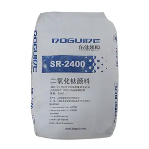 최적의 가격 TiO2 루타일 이산화 티타늄 Sr-2400 Dongjia doguide 그룹 분말 코팅/고무/플라스틱/마스터 배치/종이