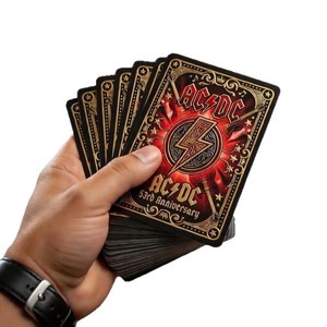 Cartes à jouer commémoratives du 53e anniversaire des AC/DC, édition limitée, jeu de 54 cartes - Product Image 5