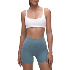 Conjunto de Yoga para Mujer con Logotipo Personalizado, Dos Piezas, Shorts Casuales y Top sin Mangas, Tela Inteligente, Transpirable, Cintura Elástica, Ropa Deportiva de Verano - Product Image 1