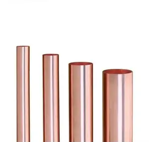 Tubo de cobre redondo, de alta qualidade c1220 c1200 tubo de cobre