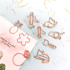 Dễ Thương Phim Hoạt Hình Vàng Giấy <span class=keywords><strong>Clip</strong></span> Sáng Tạo Mùa Xuân Thiết Kế Kim Loại Văn Phòng Phẩm Với Nam Châm Trường Nguồn Cung Cấp - Product Image 3