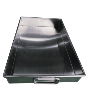 Plateau plié sur mesure en acier inoxydable CNC de précision, robuste, avec bord soudé lisse, fabrication industrielle pour cuisine professionnelle - Product Image 3