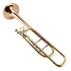 <span class=keywords><strong>Trombone</strong></span> ténor de haute qualité, transposition Sib/Fa, <span class=keywords><strong>instrument</strong></span> en <span class=keywords><strong>cuivre</strong></span> - Product Image 1