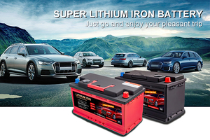 86-550 12.8v 42Ah 1000 ccadengan pemantauan Bluetooth baterai Lithium besi fosfat LiFePO4 otomotif dengan mulai lompat - Product Image 3