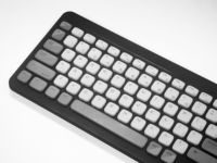 Clavier de bureau compact sans fil 2,4 G 79 touches, compatible USB multimédia, nouveau clavier à membrane multifonctionnel