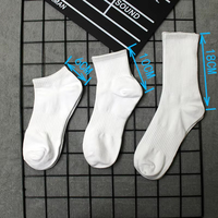 Chaussettes personnalisées de haute qualité, respirantes, avec broderie et impression, chaussettes de sport, logo personnalisé, chaussettes en coton blanc