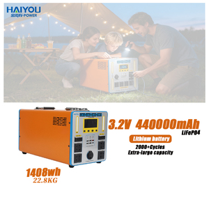 แบตเตอรี่ลิเธียมไอออนแบบพกพา HP2000 ความจุขนาดใหญ่ สำหรับใช้งานกลางแจ้ง 2000 รอบการใช้งาน แหล่งจ่ายไฟสำรอง/ฉุกเฉิน - Product Image 1