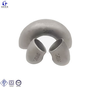 Coude en acier au carbone Lr Bw de 15 22,5 30 45 60 70 <span class=keywords><strong>75</strong></span> 90 120 135 degrés, raccord de tuyauterie en acier inoxydable 304 316l pour l'ingénierie - Product Image 1