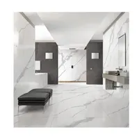 Moderne Vloertegels 600X600 Marmer Porselein Muur Steen Panel Kunstmatige Gesinterd Stenen Platen