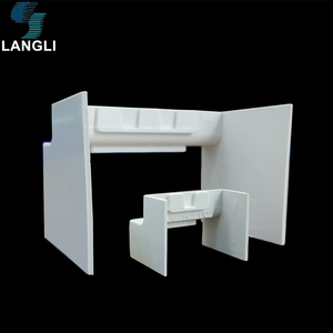 100x50 <span class=keywords><strong>PVC</strong></span> rãnh Trunking Phụ kiện phù hợp trắng đen Thông số kỹ thuật bao gồm các phụ kiện dây khác cho ống dẫn dây - Product Image 3