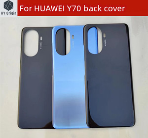 Новинка для Huawei Nova Y60 Y70 задняя крышка аккумулятора стеклянная задняя крышка корпуса задней двери чехол запасные части для Huawei Nova Y70 чехол для телефона - Product Image 5