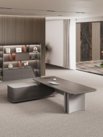 Bureau de direction série Zhiyin 2200x2000x763 ZY-07, mobilier de bureau moderne, OEM/ODM, dimensions, couleur et logo personnalisables