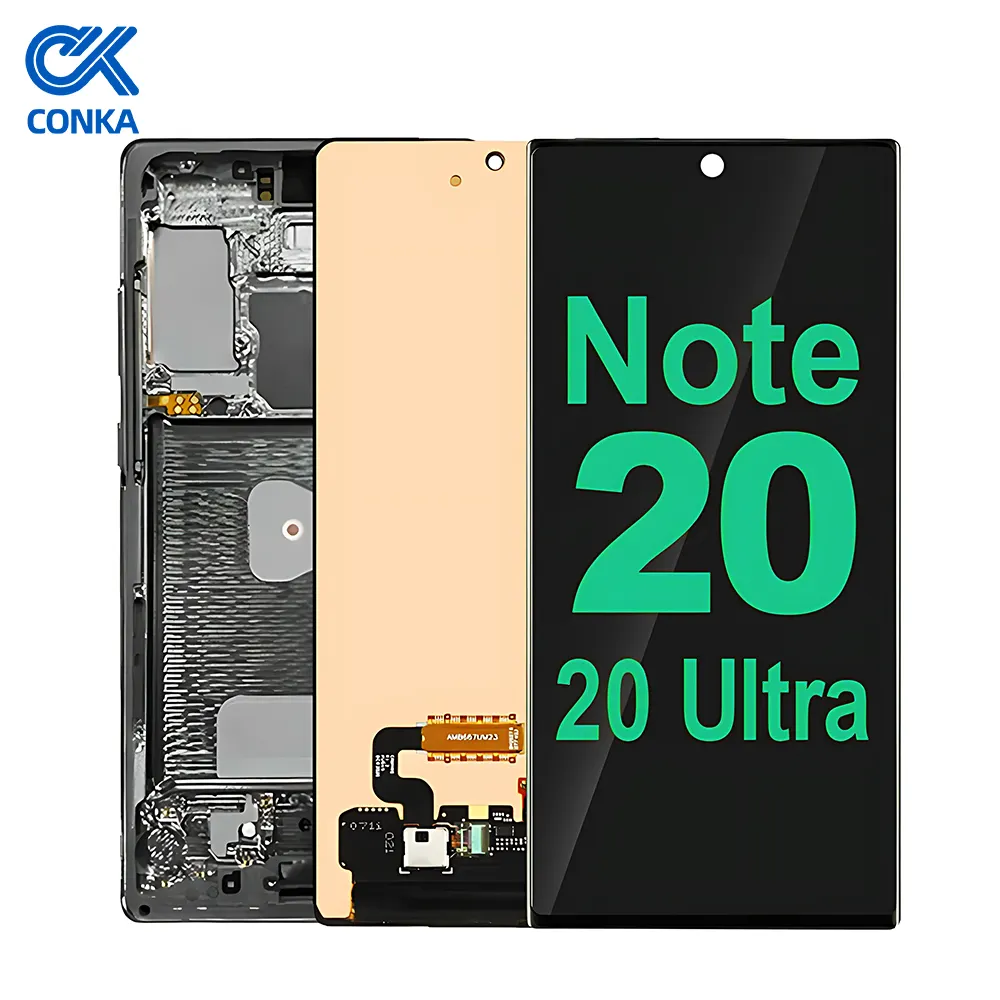 สําหรับSamsungหมายเหตุ20 Ultraโทรศัพท์5Gหน้าจอLcdสําหรับSamsung Galaxy Note20 Ultraหน้าจอLcdหมายเหตุ20 Plus Pantalla