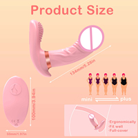 10 Vibrationsstufen 10 Saugmodi Wasserdichter Handmassager für Frauen Silikon Tragbarer USB-Aufladbarer Saug-Vibrator