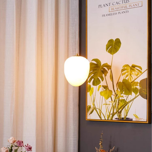 Lampadario Moderno in Alabastro per Camera da Letto, Soggiorno, Lampada a Sospensione con Cavo, Design per Negozio <span class=keywords><strong>di</strong></span> Abbigliamento e Scale Lunghe - Product Image 5