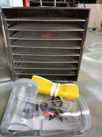 Kleine Model Professionele Groente-en Droger Drogen Apparaat Goede Kwaliteit 6 Lade Voedsel Dehydrator Commerciële