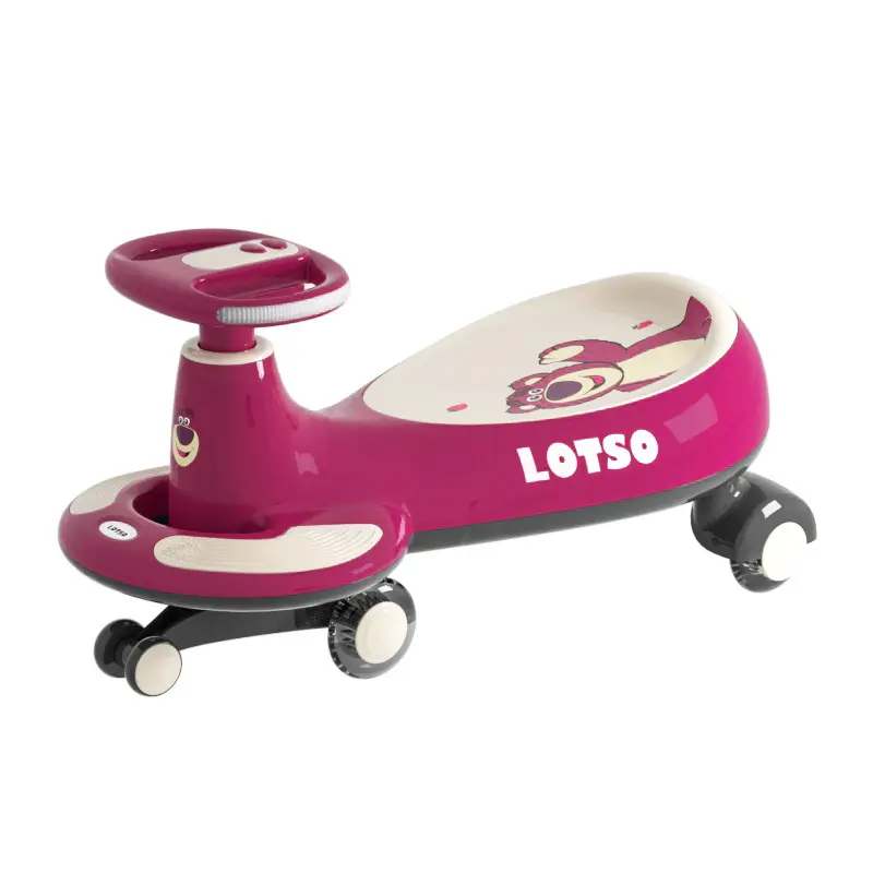 Twister car Children yo-yo male and female children 1-3 years old silent universal wheel sliding anti-rollover Niuniu car