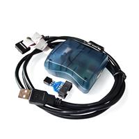 Atmel AVR Programmer AVRISP mkII AVR ISP Programmer mk2 USB AVRISP XPII In-System Programmer Supports AVR Studio 5.NEW Original