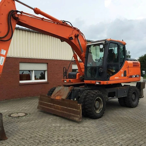 รถขุดมือสอง Doosan dx140w dh140w -7 รถขุดล้อยางที่มีประสิทธิภาพดี - Product Image 1
