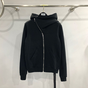 Sudadera con Capucha Asimétrica Única Unisex de Otoño, Estilo Vintage, Diseño de Sombrero de Mago, Color Sólido, Acogedora, Talla Grande, Completamente Bordada - Product Image 6