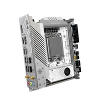 Nouvelle carte mère JGINYUE B760i LGA 1700 compatible avec les processeurs Core de 12e et 13e génération, RAM DDR4 3200 MHz, Mini ITX B760i Snow Dream V1.3