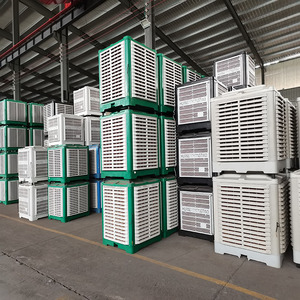 Refroidisseur d'air industriel à évaporation d'eau, ventilateur axial en plastique PP, économie d'énergie - Product Image 6