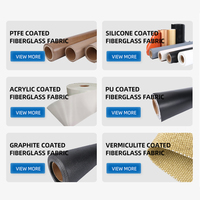 Rouleau de bâche imperméable robuste en tissu de fibre de verre enduit de PU vert et jaune de 1,5 mm