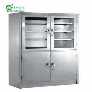 <span class=keywords><strong>Armoire</strong></span> <span class=keywords><strong>à</strong></span> <span class=keywords><strong>pharmacie</strong></span> d'acier inoxydable pour l'usage d'hôpital Solution de haute qualité et spacieuse de stockage - Product Image 4