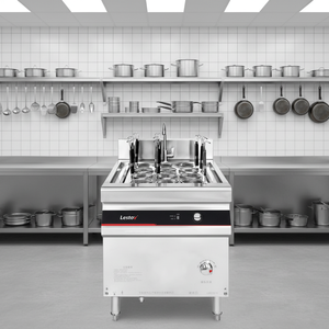 Cuiseur à pâtes à induction commercial Lestov avec passoire à 9 nouilles pour restaurant cantine cuisine hôtel - Product Image 1