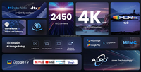 Projecteur laser 4K Dangbei DBOX02 Mars Pro 2 avec GTV MEMC