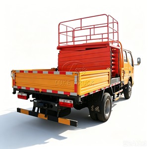 Plataforma Elevadora de Tijera para Mantenimiento de Carreteras Municipales de 8M, Plataforma de Trabajo Aérea Móvil de 10M - Product Image 3