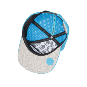 Casquette de golf TCAP Chine ODM imperméable en caoutchouc PVC perforé découpé au laser avec logo et cordon - Product Image 6