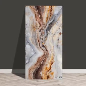 Carreaux <span class=keywords><strong>de</strong></span> papier peint en mousse <span class=keywords><strong>PVC</strong></span> à motif marbre moderne, revêtement UV, 120 cm * 3 m, brillant, imperméable, autocollants pour salon et <span class=keywords><strong>salle</strong></span> <span class=keywords><strong>de</strong></span> <span class=keywords><strong>bain</strong></span> - Product Image 5