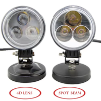 Foco LED de 9w a Prueba de Agua, Luz de Conducción LED de 3.2 Pulgadas, 12v 24v para SUV, ATV, Todoterreno, Accesorios 4x4, Lámpara de Trabajo LED