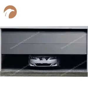 Porte d'abri de garage de style américain 10X12 fabriquée en Chine