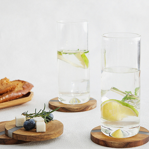 Mẫu miễn phí tùy chỉnh keo gỗ và nhựa Epoxy Coaster cho uống trà cà phê - Product Image 5