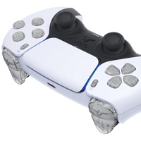 EXtremeRate Kit complet de boutons de remplacement (D-pad, gâchettes R1 L1 R2 L2, boutons Share, Options, Face) pour manette PS5 BDM-030/040/050