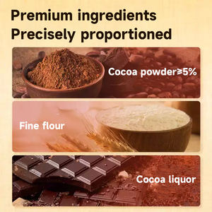 Biscuits sandwich croustillants au goût café et chocolat, collation sucrée pour enfants, 98 g par sachet, emballage en boîte - Product Image 5